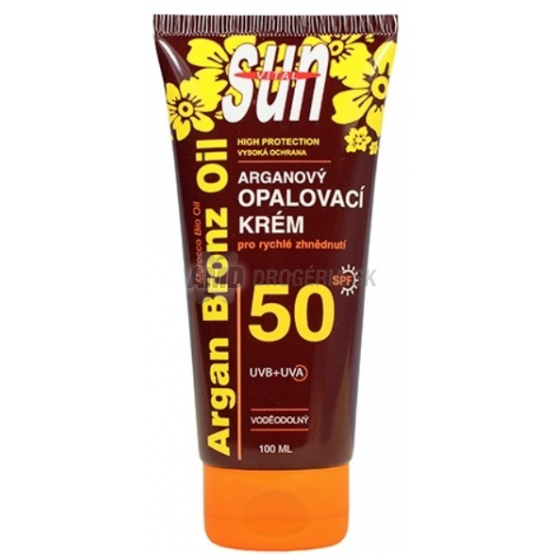 SUN ARGAN OPAĽOVACÍ KRÉM OF50 100ML