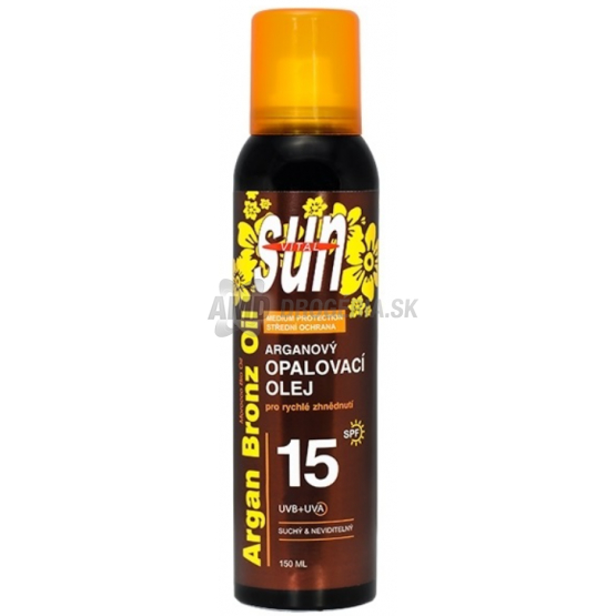 SUN ARGAN OPAĽOVACÍ  SUCHÝ OLEJ OF15 150ML