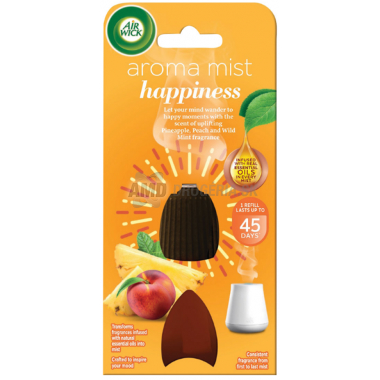 AIR WICK NÁHRADNÁ NÁPLŇ  PRE AROMA DIFUZÉR HAPPINESS 20ML 