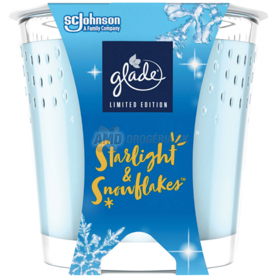 GLADE SVIEČKA STARLIGHT & SNOWFLAKES 129G 