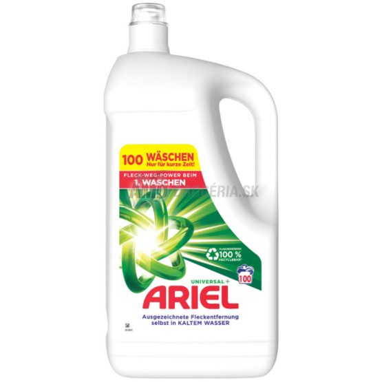 ARIEL GÉL  UNIVERZAL+ 100PD 5L