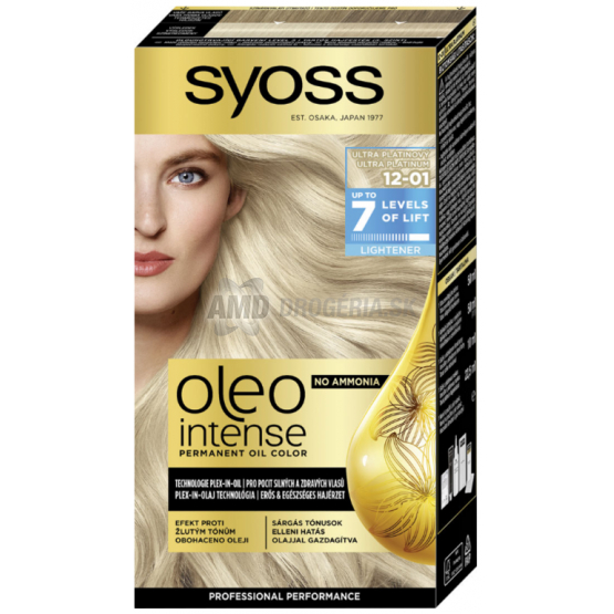 SYOSS OLEO INTENSE 12-01 ULTRA PLATINOVÝ