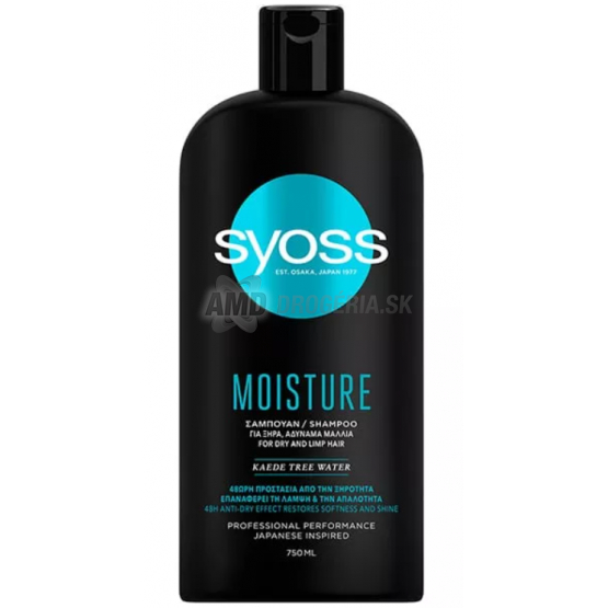 SYOSS ŠAMPÓN MOISTURE 750ML 