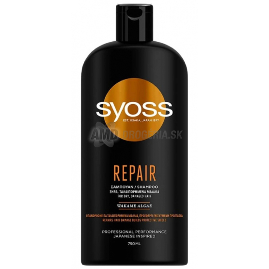 SYOSS ŠAMPÓN REPAIR REGENERAČNÝ 750ML 