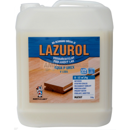 LAZUROL AQUA P UREX MAT V 1301 PODLAHOVÝ LAK 5KG