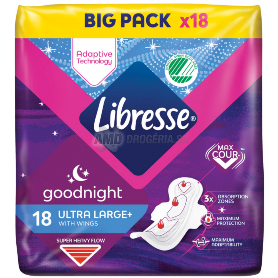 LIBRESSE GOODNIGHT  ULTRA LARGE+ 18KS