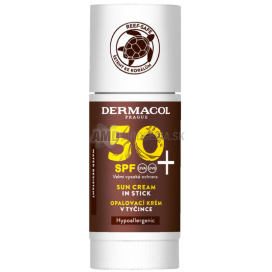 DERMACOL SUN VODOODOLNÝ KRÉM V TYČINKE SPF50+ 24ML