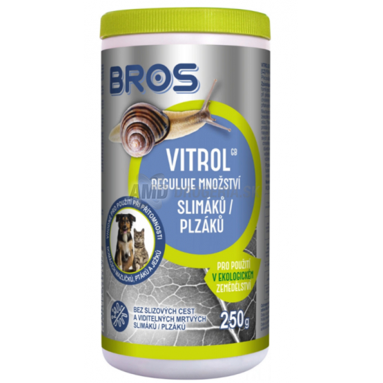 BROS SLIMÁKY VITROL 250G