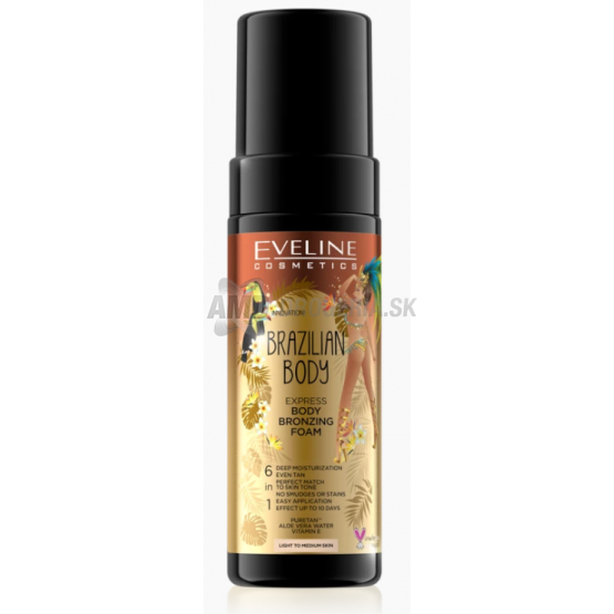 EVELINE BRAZILIAN BODY 6V1 SAMOOPAĽOVACIA PENA 150ML