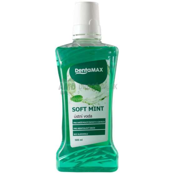 DENTAMAX ÚSTNA VODA SOFT MINT 500ML 