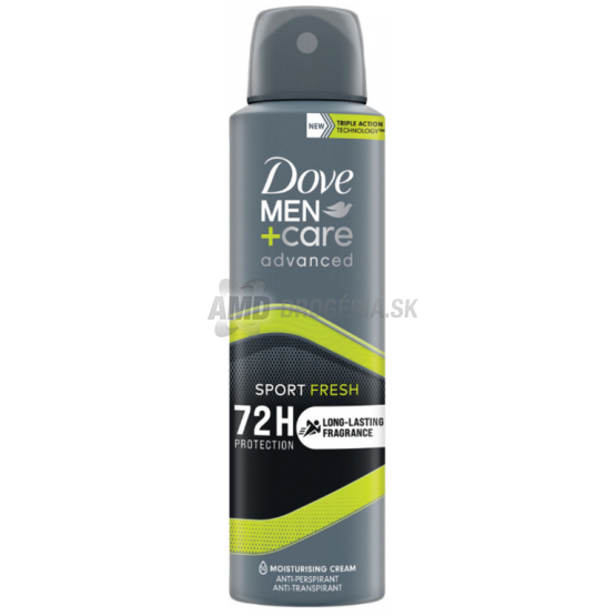 DOVE MEN ADVANCED MEN ANTIPERSPIRANT SPORT FRESH 150ML