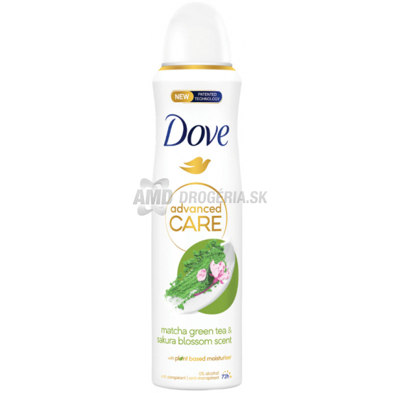 DOVE ADVANCED CARE ANTIPERSPIRANT WOMEN MATCHA 150ML 