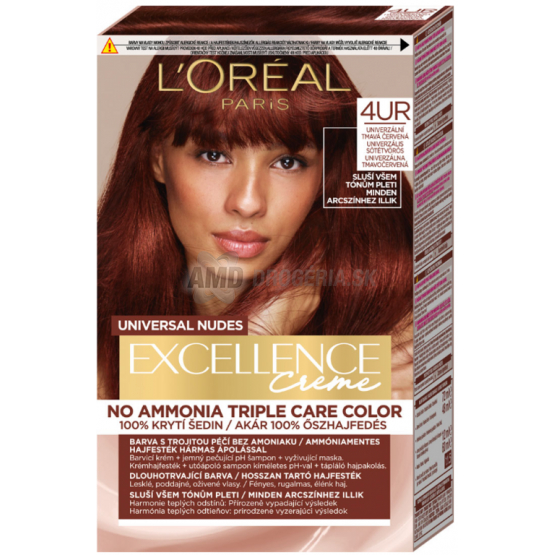 LOREAL PARIS EXCELLENCE CREME 4URUNIVERZÁLNA TMAVOČERVENÁ