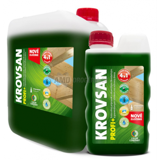 KROVSAN PROFI+ ZELENÝ 5L