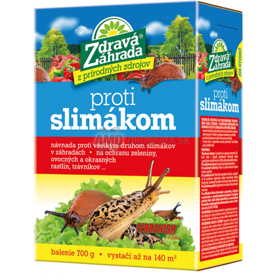 ZDRAVA ZÁHRADA FERRANISH NATUR NA SLIMÁKY 700G