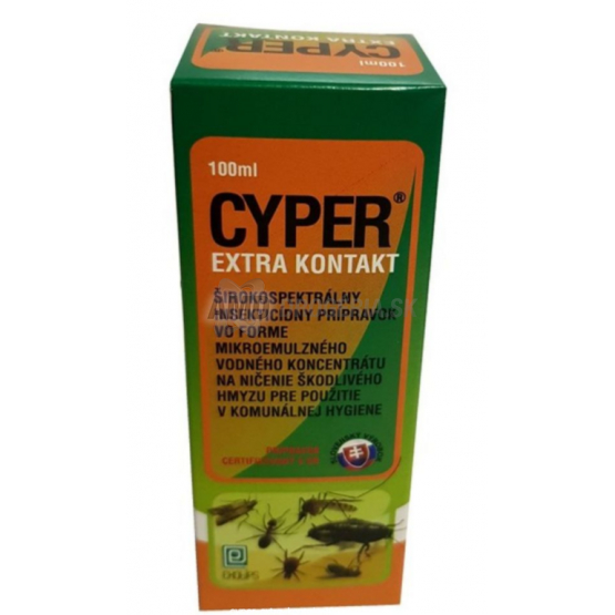 CYPER EXTRA KONTAKT NA KOMÁRE 100ML