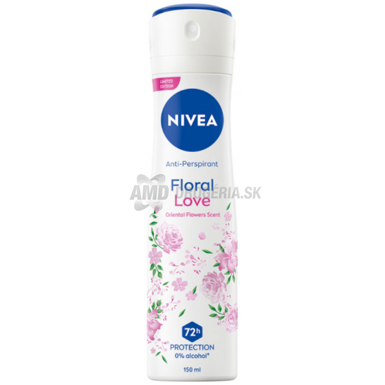 NIVEA ANTIPERSPIRANT FLORAL LOVE 150ML 