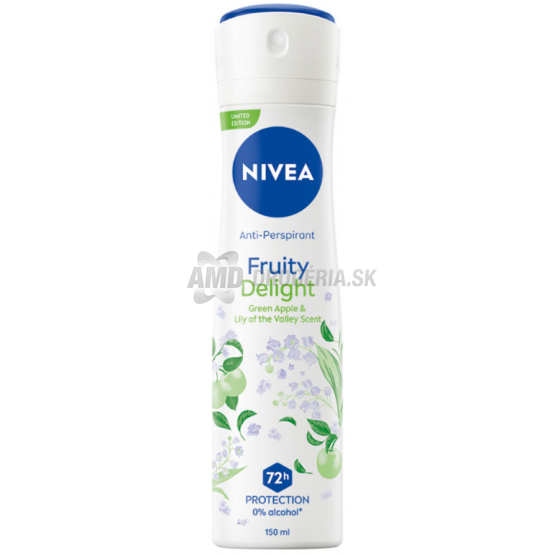 NIVEA ANTIPERSPIRANT FRUITY DELIGHT 150ML 