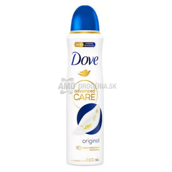 DOVE DEODORANT ADVANCED WOMEN ORIGINAL 150ML 