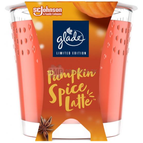 GLADE SVIEČKA PUMPKIN SPICE LATTE 112G