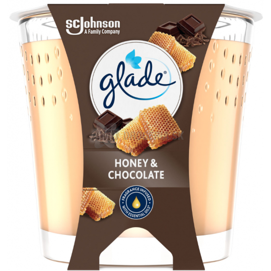 GLADE SVIEČKA HONEY CHOCOLATE 112G