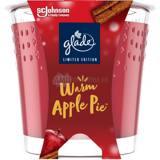 GLADE SVIEČKA  WARM APPLE PIE 112G