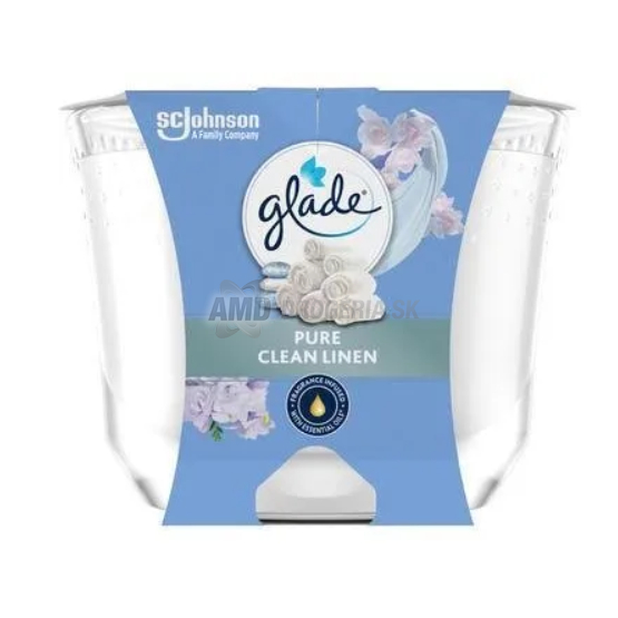 GLADE SVIEČKA PURE CLEAN LINEN 204G 