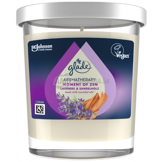 GLADE SVIEČKA AROMATHERAPY MOMENT OF ZEN 170G 