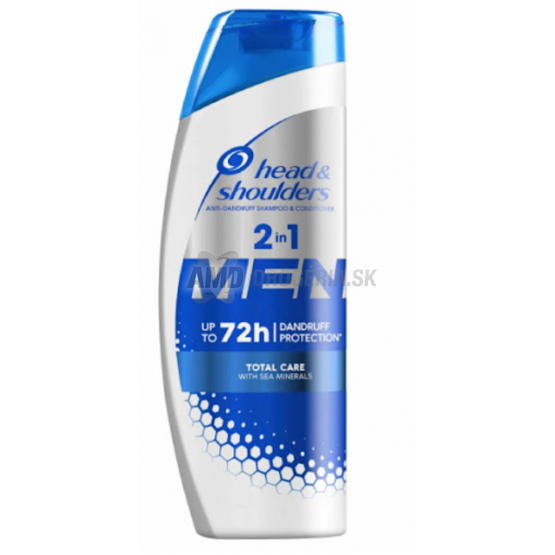 HEAD SHOULDERS  ŠAMPÓN MEN TOTAL CARE 2V1 400ML 