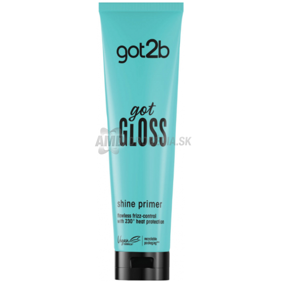 GOT2BE PRIMER GOTGLOSS HAIR SHIME KRÉM PRE TEPELNÚ ÚPRAVU VLASOV 150ML