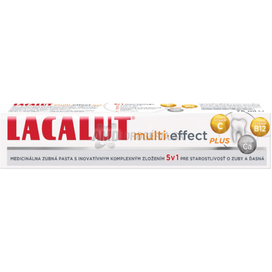 LACALUT ZUBNÁ PASTA MULTI EFFECT + VITAMÍNY 75ML 