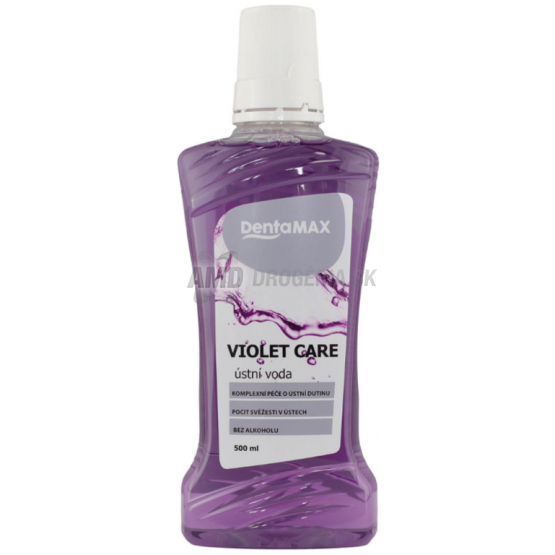 DENTAMAX ÚSTNA VODA  VIOLET CARE 500ML 