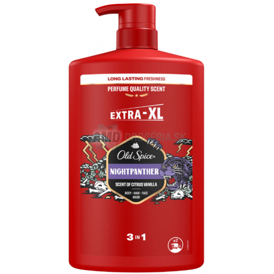 OLD SPICE SPRCHOVÝ GÉL 3V1 NIGHT PANTHER 1L 