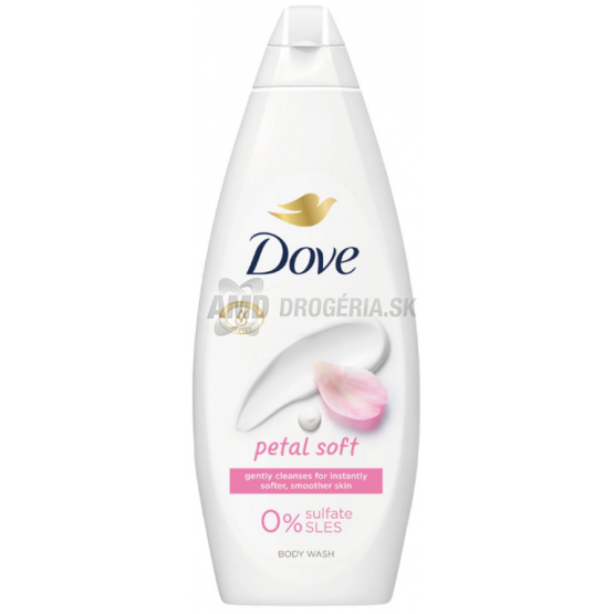 DOVE SPRCHOVÝ GÉL  PETAL SOFT 720ML