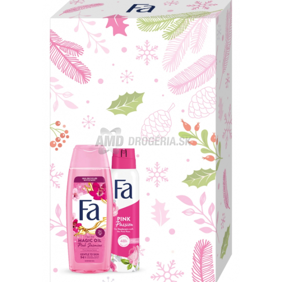 KAZETA FA PINK JASMIN SPRCHOVÝ GÉL 250ML + DEZODORANT 150ML 