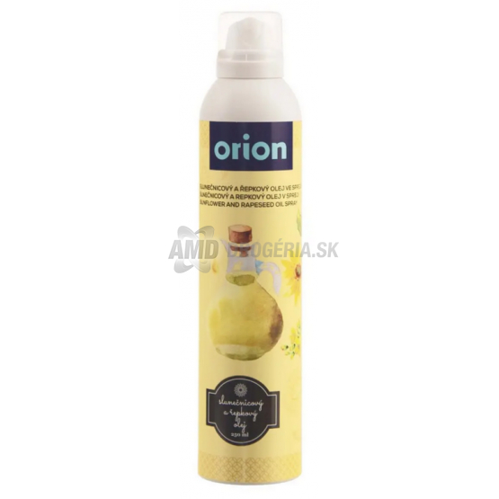 ORION OLEJ NA PEČENIE SPREJ SLNEČNICA REPKA 250ML 