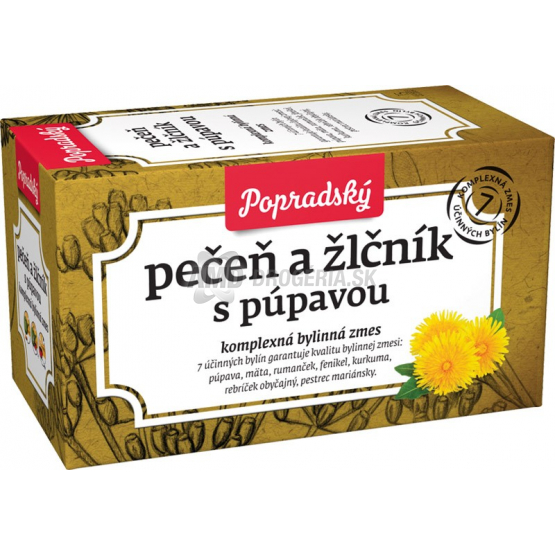 BOP ČAJ PEČEŇ A ŽLČNÍK 22,5 G