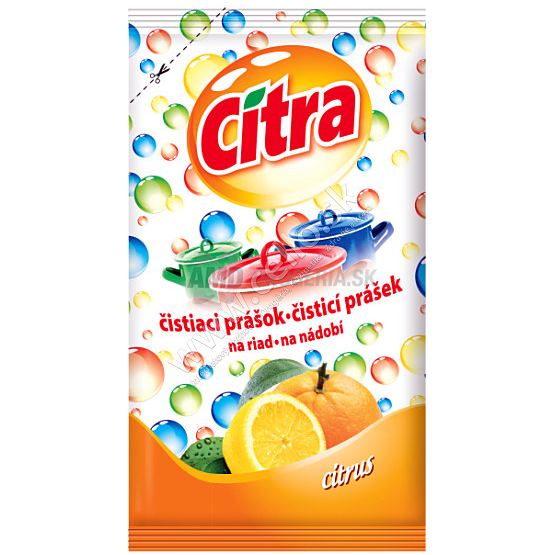 CITRA PRAŠKOVÝ ČISTIČ NA RIAD NÁHRADNÉ BALENIE 400 G