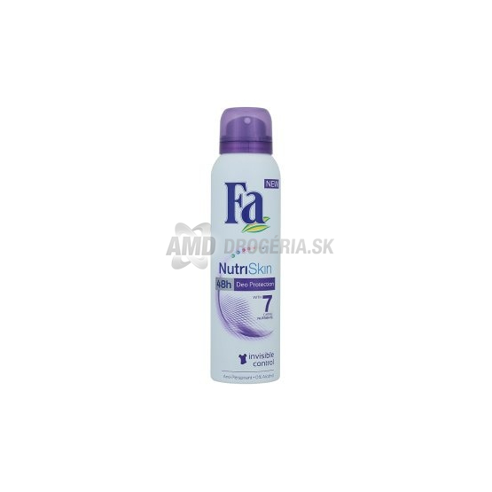 FA DEODORANT NUTRISKIN INVISIBLE 150 ML