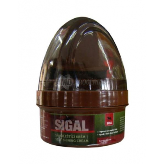 SIGAL KRÉM NA TOPÁNKY HNEDÝ 50 ML +HUBKA