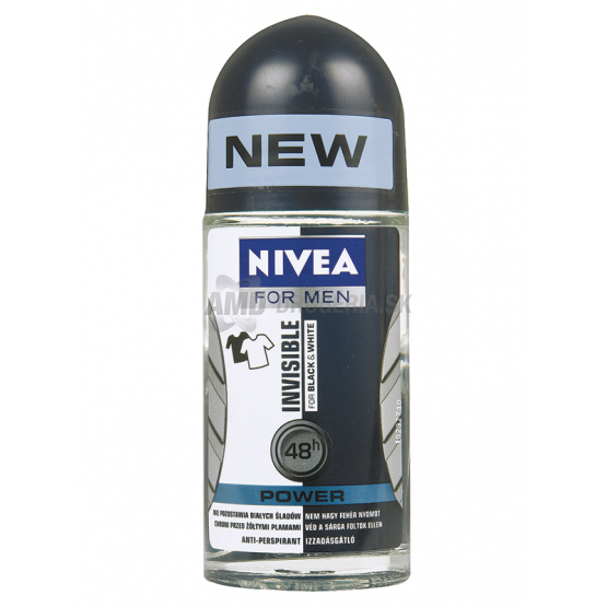 NIVEA ROLL-ON BLACK AND WHITE POWER 50 ML