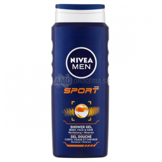 NIVEA  FOR MEN SPRCHOVÝ GÉL SPORT 500 ML