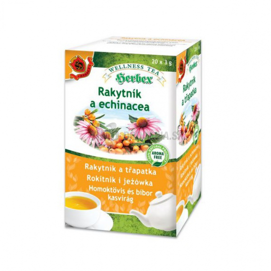 ČAJ RAKYTNÍK A ECHINACEA 20 X 3 G